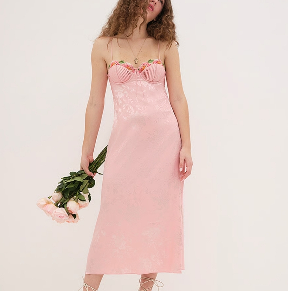 For love & Lemons Lola midi dress